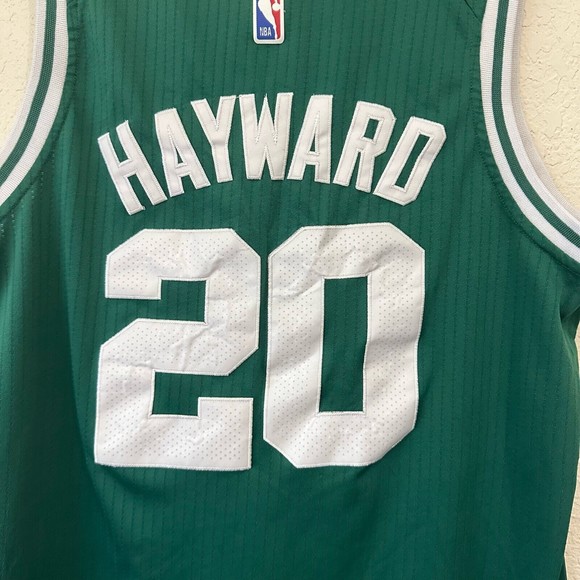 NIKE x NBA Boston Celtics Gordon Hayward #20 Swingman Jersey "GE" Green - Picture 2 of 6